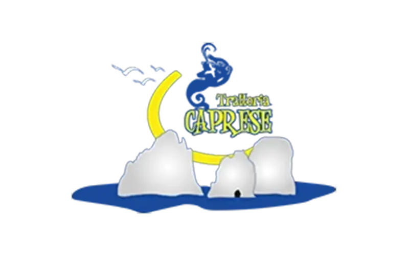trattoria caprese logo trattoria caprese logo