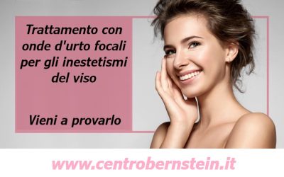 Onde d’urto focali per il trattamento degli inestetismi del viso