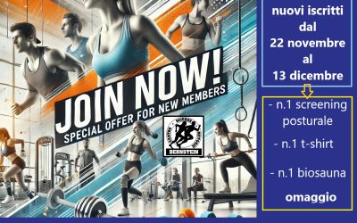 Offerta esclusiva per nuovi iscritti